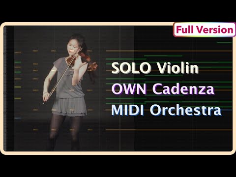 Beethoven Violin Concerto op.61 | Midi Orchestration, Own Cadenza | Suha Sung [Full Version]