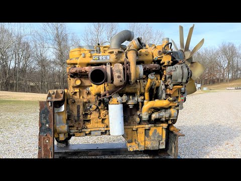 Online Auction Buy Caterpillar C-10 Diesel Engine - Will it Run or is it Junk?