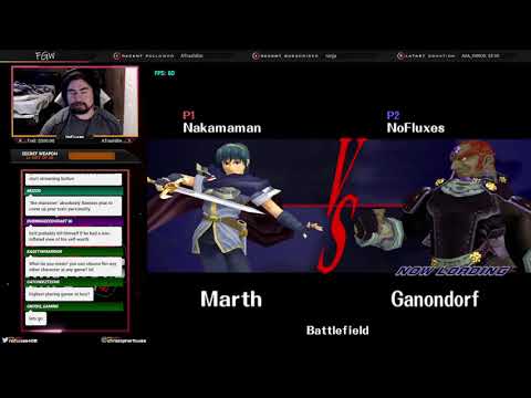 LACS 4 - Nakamaman (Marth) vs NoFluxes (Ganondorf) - EC Pools R2 (C6) LR3