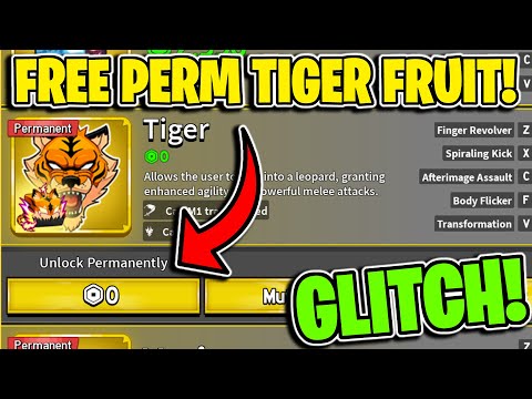 HOW TO GET PERM TIGER FRUIT IN BLOX FRUITS FOR FREE! (2025 GLITCH)