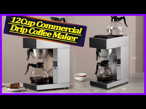 SYBO 12 Cup Commercial Drip Coffee Maker |  SYBO - 12 Cup Commercial Drip Reviews|Coffee Machine HUB