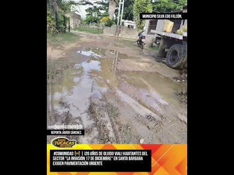 Desde santa bárbara municipio Silva Edo Falcón #24agosto2026