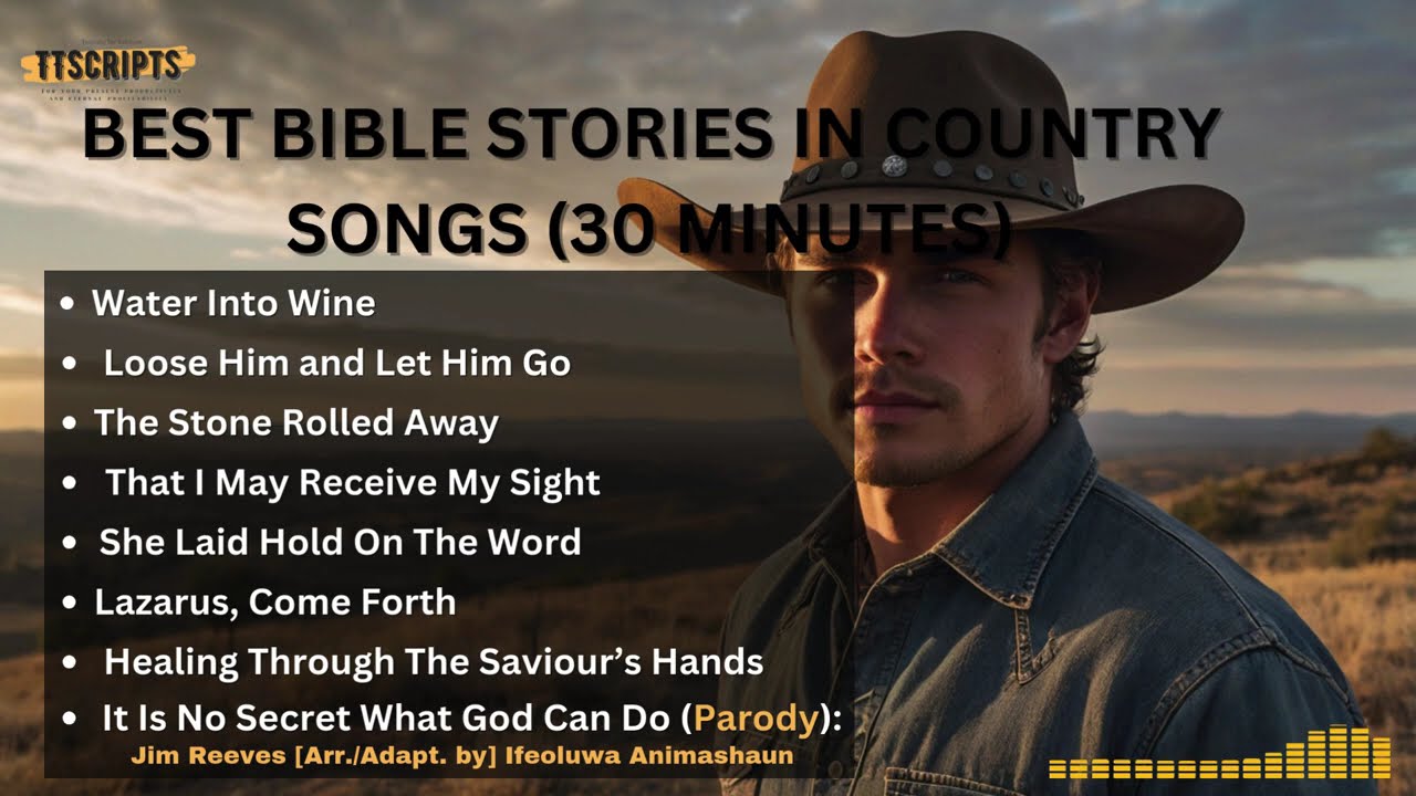 Best Bible Stories In Country Songs and Music (30 Min) | Christian Gospel Songs of All Time | Series