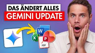 Gemini UPDATE - Endlich Excel, PDF, Word, Sheets &amp; Co erstellen