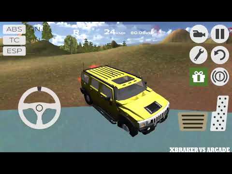 Extreme SUV Driving Simulator: Offroad Yellow Hummer Driving - Android GamePlay 3D Episode 6