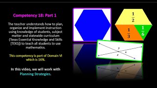 TExES 4-8 (115) Math Exam Competency 18: Part 1