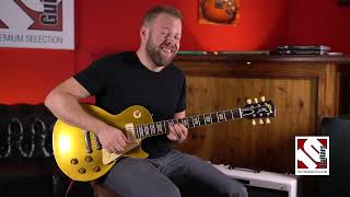 Video thumbnail for 2022 Gibson Les Paul 1956 Goldtop Reissue Murphy Lab Ultra Light Aged | Guitar Demo by Ten Guitars TV