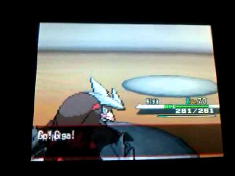 Pokemon White - Champion Cynthia Battle