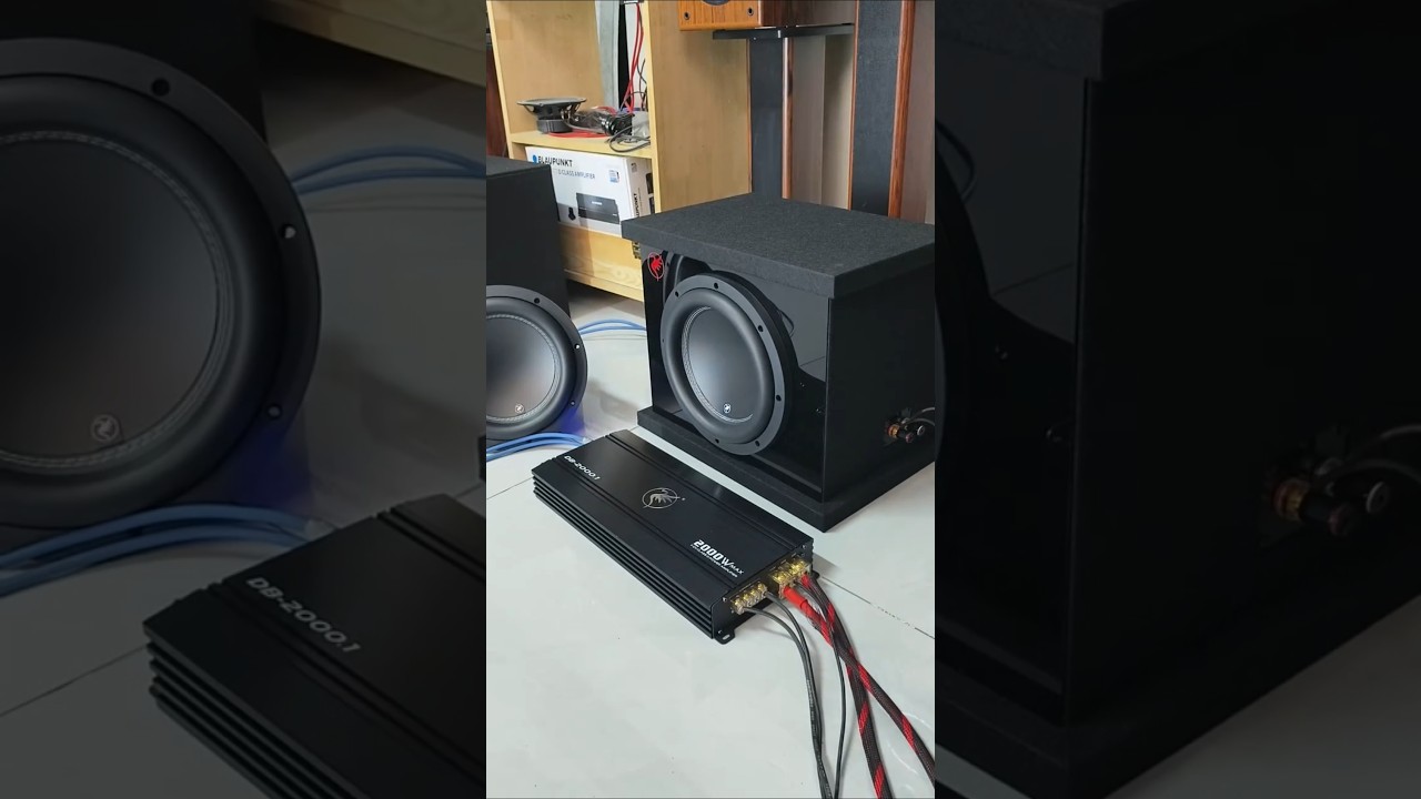 Smooth excursion, Phoenix subwoofer with sealed bo