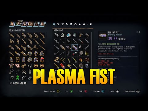 Wasteland 3 - How To Get The Unique Weapon Plasma Fist Brawling Weapon