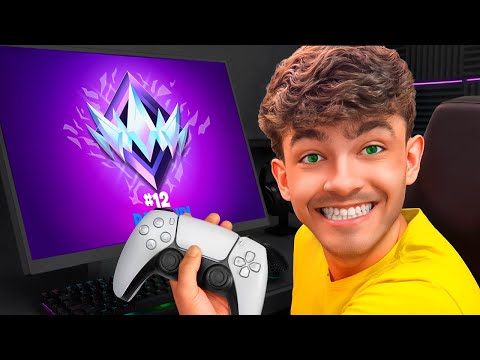 SUBI MAIS UM RANK NO FORTNITE - SURREAL NO CONTROLE #3