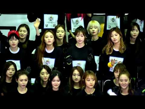 [Fancam] 160228 Sumin, D.ana, Nahyun & Euijin @ Dream Team Season 2