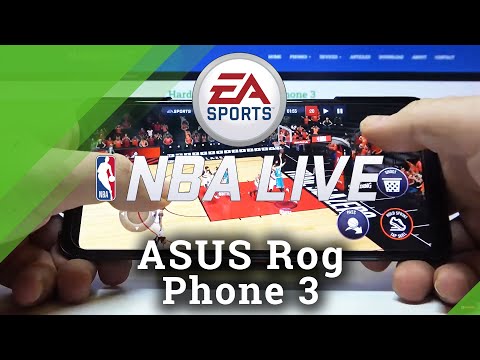 NBA Mobile Game Test on ASUS ROG Phone 3 – Short Gameplay