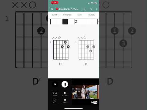❤️Gipsy daniel ft. Vanesa  - Skrytá Vášen Cover. Akordy ✌️#akordy  #romanegila #Gipsydaniel