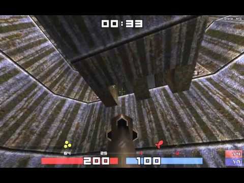 Lakerman vs Sectopod - DM4 - Cotslan 1998 - Quakeworld