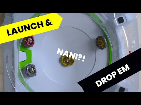 Drop & Reverse Drop Launch - Tungsten Launch - Right And Left spinning - Tech Guide - [Beyblade X] -