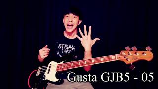 Video thumbnail for รีวิวเล่นทั่วคอกับ แจ๊สเบสActive 5 สาย Gusta GJB5-05 ในราคา 8,xxx THB !!!! by ครูหลุยส์ สอน Walking Bass