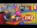 Frozen Anna and Kristoff go to MiWorld Dairy.