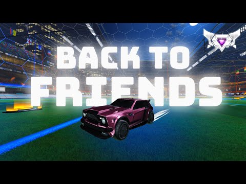 Back To Friends 💜 (Rocket League Montage)
