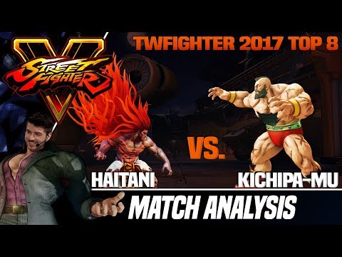 SFV Match Analysis: TWFighter 2017 - Haitani vs. Kichipa-mu