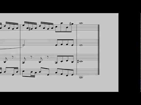 Bach - Clarinet Quartet - Little Fugue in G Minor BWV 578