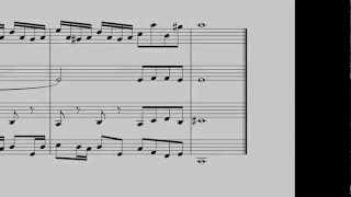 Bach - Clarinet Quartet - Little Fugue in G Minor BWV 578