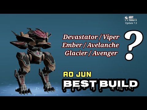 War Robots : AO Jun Best Build || Full Comparison Update 7.3