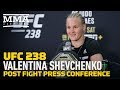 UFC 238: Valentina Shevchenko Post-Fight Press Conference - MMA Fighting
