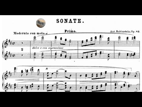 Anton Rubinstein – Sonata for Piano 4 Hands, Op. 89 (1871)