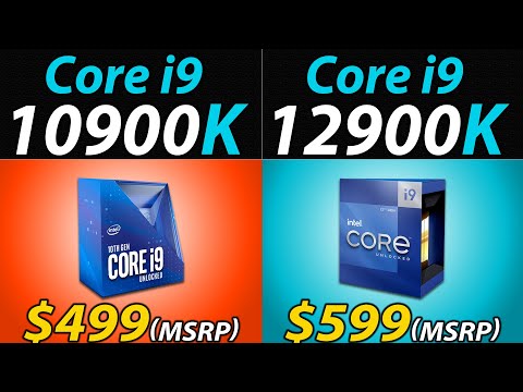 i9-10900K vs. i9-12900K (DDR4 vs. DDR5) | How Much Performance Difference?