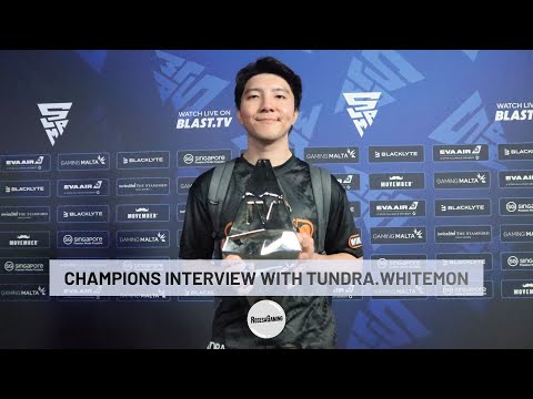 [EN/ID] Champions Interview with Tundra.Whitemon - BLAST Slam IV Singapore