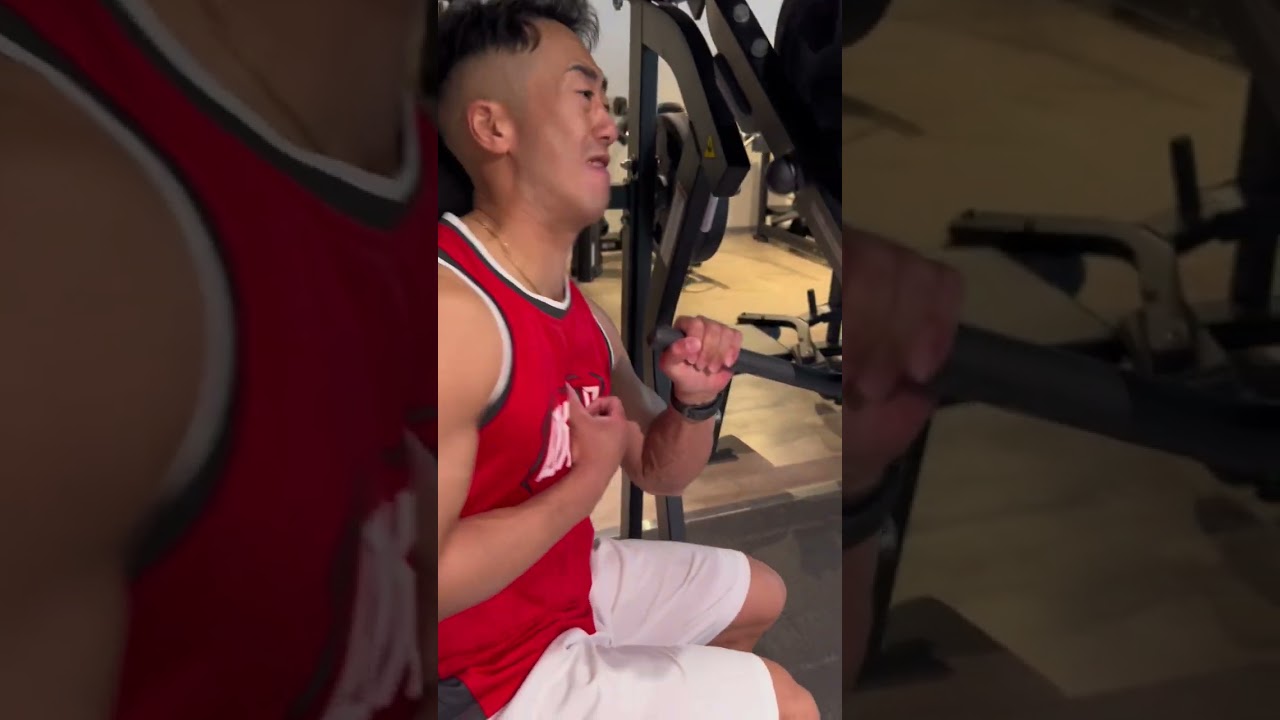 【ガチ胸トレ】ワンハンドプレス　#Shorts #筋トレ＃プロテイン#トレーニング