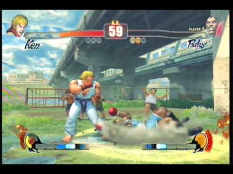 Jed(KEN) vs Eros(BALROG) SF4 1