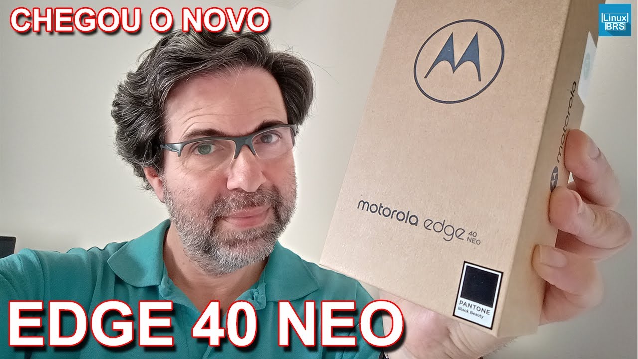 Chegou o Motorola Edge 40 Neo - Unboxing e primeiras impressões - 8GB RAM e 256GB Arm | 5.000 mAh