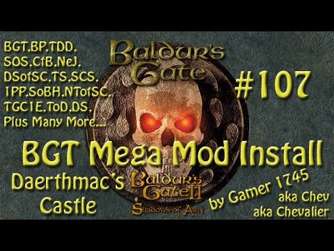Let's Play Baldur's Gate Trilogy Mega Mod Part 107 - Dark Side