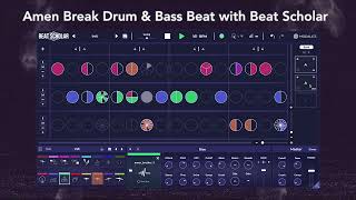 Video thumbnail for Killer Drum & Bass Beat with Beat Scholar by Modalics