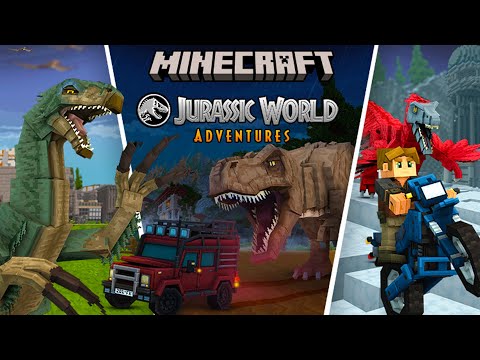 EPIC Minecraft Jurassic World Adventure!