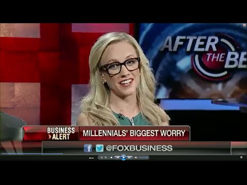 10-26-15 Kat Timpf on After the Bell - Biggest Worry for Millennials