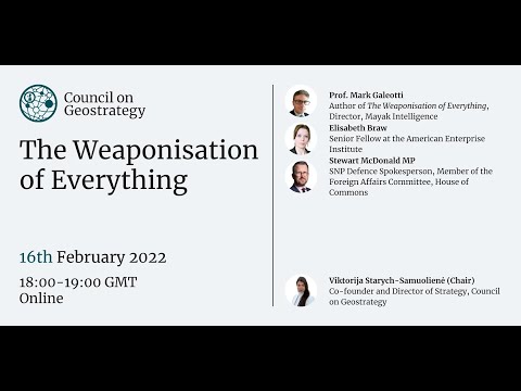 Weaponisation of Everything