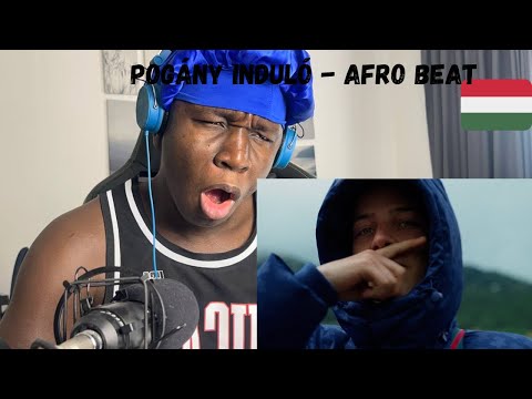 Pogány The Goat !!! Pogány Induló - Afro Beat Official Video Reaction!!