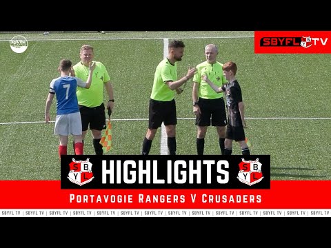 Portavogie Rangers v Crusaders - Under 13 Premier Knockout Cup Final - May 2024