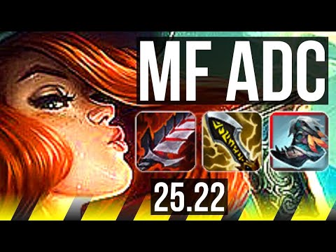 MISS FORTUNE & Seraphine vs LUCIAN & Blitzcrank (ADC) | 18/1/11, Legendary | KR Master | 25.22