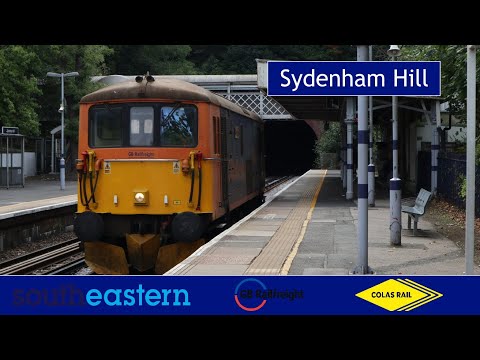 Trains at Sydenham Hill (28, 29 & 30/08/2022)