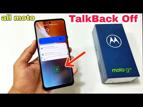 moto g32 talkback off kaise karen , moto g32 turn off Talkback | all moto talkback disable |