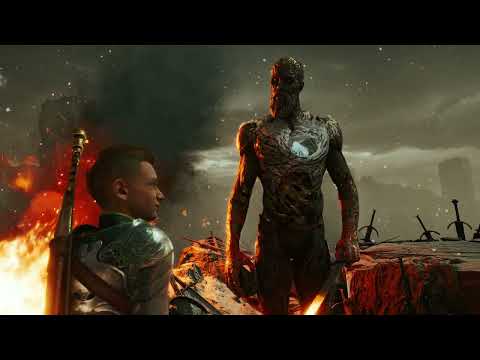 Kratos Meets Surtr Scene 4K - God Of War Ragnarok!