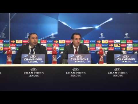 Rueda de prensa de Unai Emery tras conseguir el pase a la Europa League