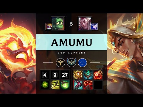 Amumu Support vs Rakan - EUW Challenger Patch 25.19