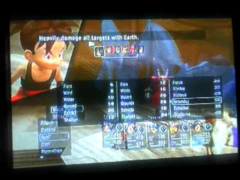 Blue dragon boss battle 1