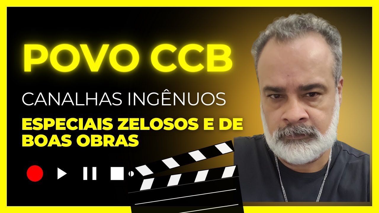 CCB do antigos - Éramos especiais, zelosos de boas obras, ingênuos e canalhas no século passado