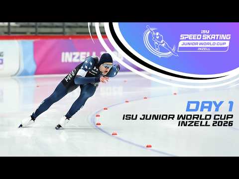 Day 1: ISU Junior World Championships | Inzell 2026 | #speedskating